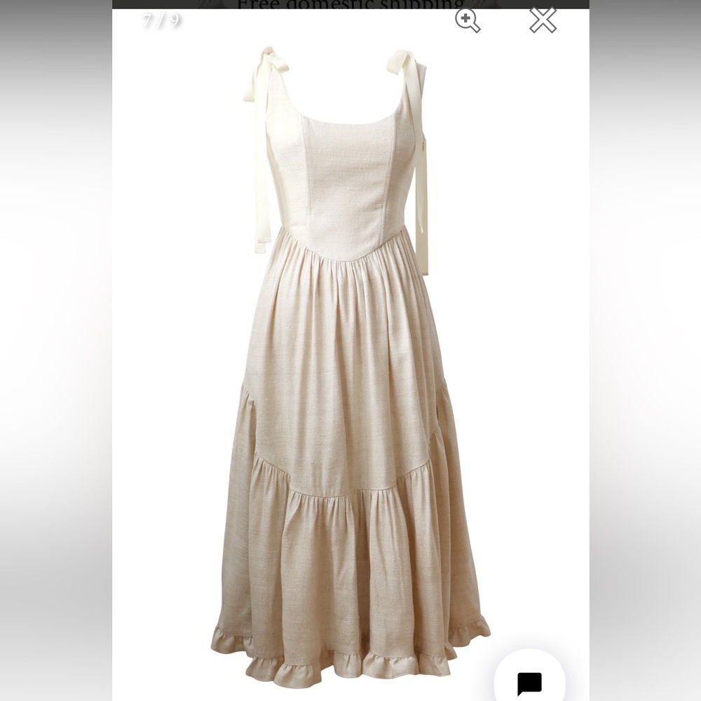 Mirabelle Dress in Wild Silk